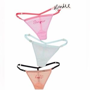 WE ARE HAH Zodiac 3 pack thong-Scorpio ♏️